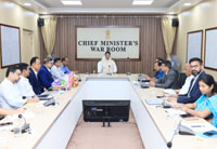 cm meets with reliance team to seek investment in key sectors